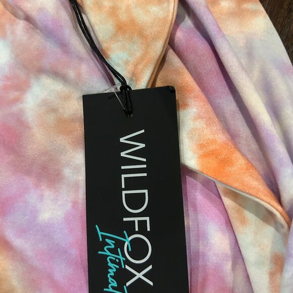 BNWT Wildfox Intimates Rainbow Cloud Pajamas size Medium - Picture 4 of 6